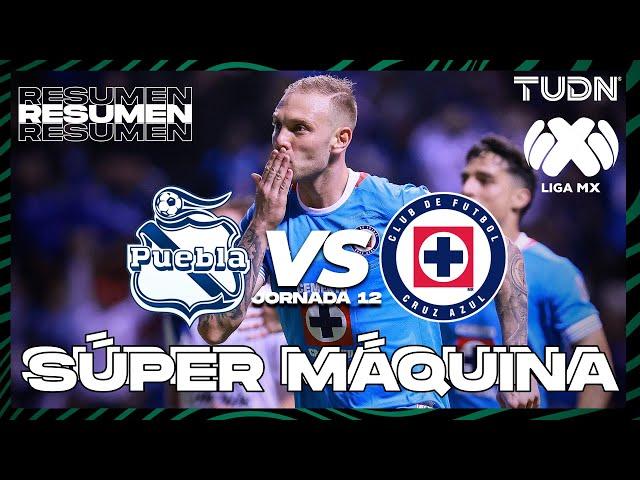 HIGHLIGHTS | Puebla vs Cruz Azul | Liga Mx -AP2024 - J12 | TUDN