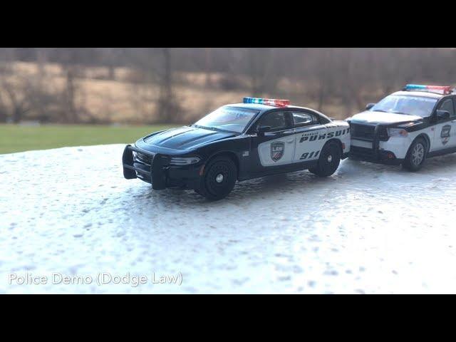 2019 GreenLight Hot Pursuit Collection 1/64 Scale Police Cars