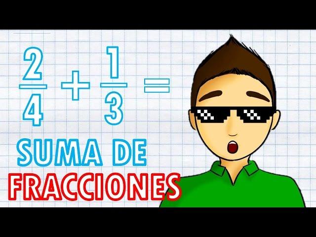 SUMA DE FRACCIONES CON DIFERENTE DENOMINADOR Super facil