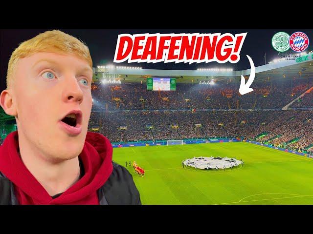 THE BEST ATMOSPHERE IN EUROPE?? Celtic v Bayern Vlog! 