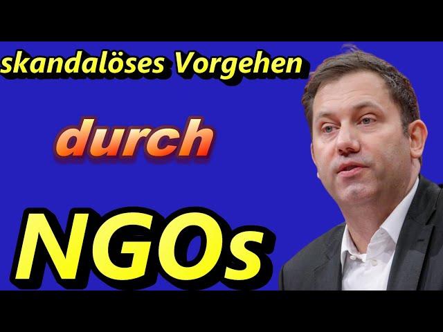 Klingbeil lenkt Millionen an linke NGOs!