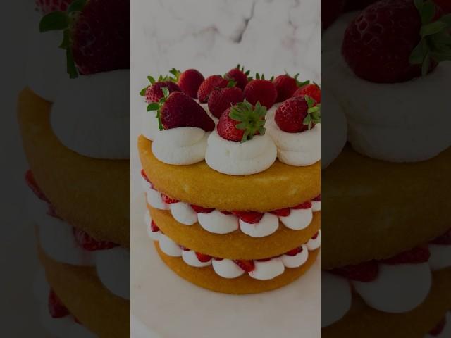 Strawberry Shortcake Cake