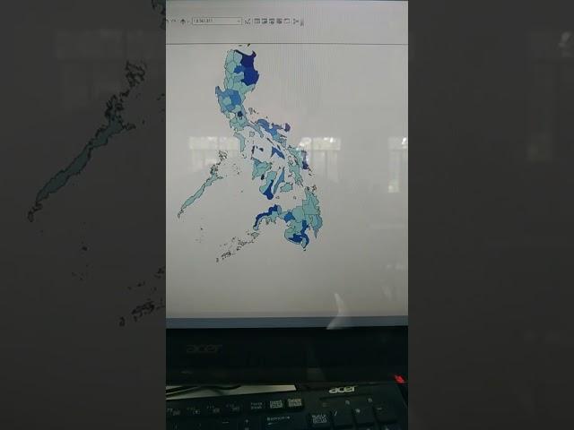 Jericho De Guzman"GIS" Practical Exam for Exercise 1-3 (Part 2)"Aquaculture:Volume of Production MT"