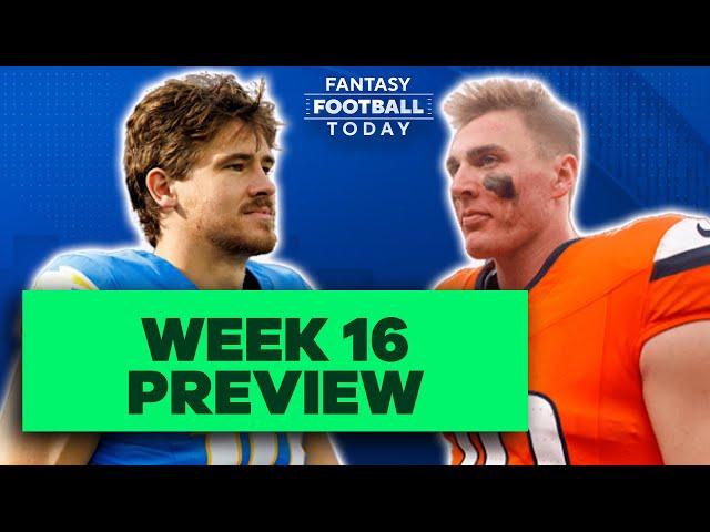 TNF Preview: Broncos at Chargers + Roster Trends & Fantasy Waiver Targets