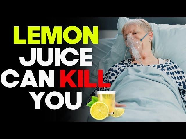 ️ Top 10 Fatal Lemon Juice Mistakes THAT COULD COST YOU YOUR LIFE! | Holistic excellent health