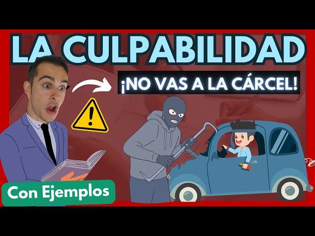  La CULPABILIDAD en la teoría del delito [RESUMEN con EJEMPLOS]: Descúbrelo en solo 10 minutos.