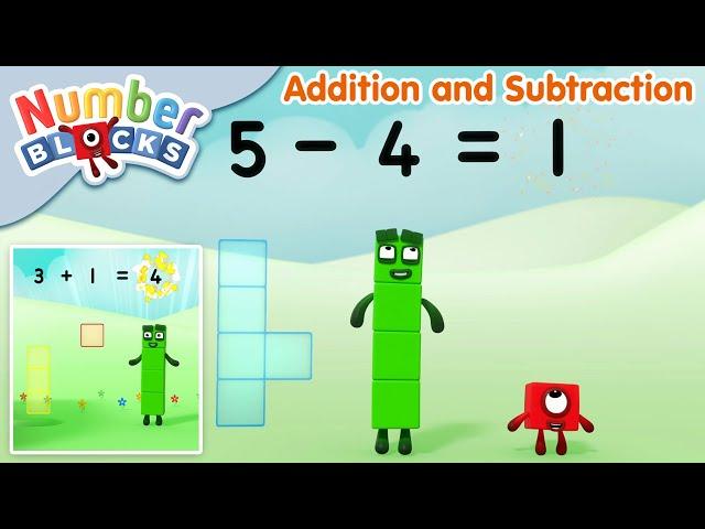 @Numberblocks - Addition and Subtraction! | Learn to Count