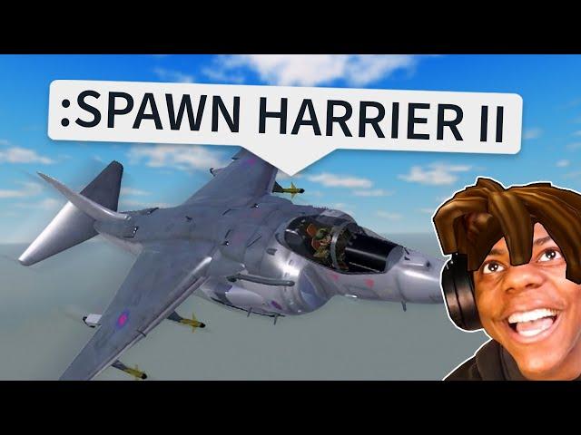 War Tycoon Funny Moments (HARRIER JUMP JET)