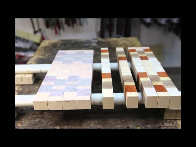 How to make an end grain cutting board.