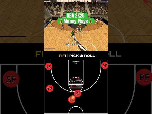 NBA 2K25 Money Plays: FIFI #nba2k #nba2k25