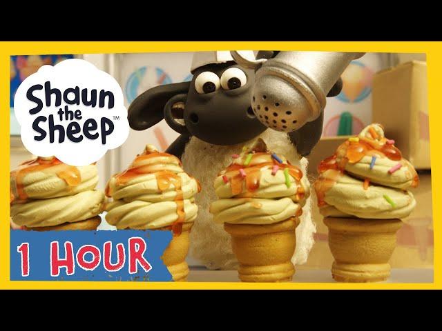  1 Hour Compilation Episodes 1-10  Shaun the Sheep S4