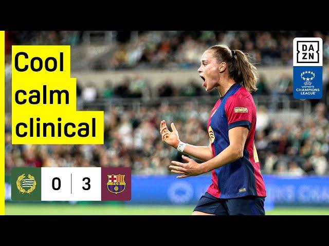 HIGHLIGHTS | Hammarby IF vs. FC Barcelona -- UEFA Women's Champions League 2024-25