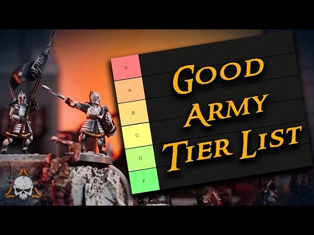 Let's Rank The Lord of the Rings Good Armies! | MESBG Tier List