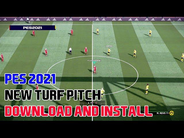 PES 2021 NEW TURF PITCH AND GRASS HD V2 REVIEW