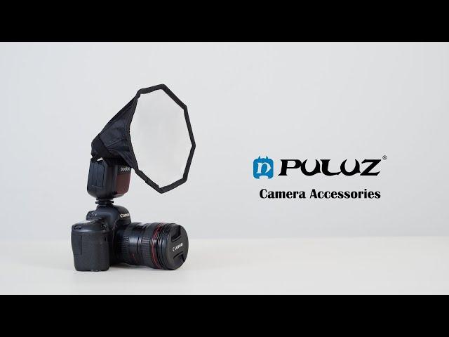 PULUZ 20cm Octangle Style Foldable Soft Flash Light Diffuser Softbox