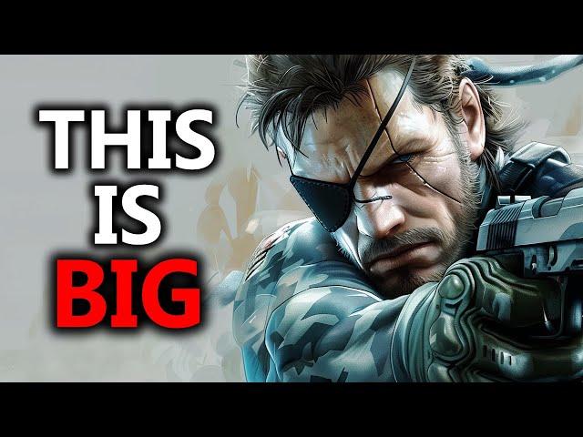 Metal Gear Series Just Got BIG NEWS