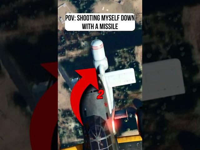Can You Shoot Yourself Down In WarThunder? #shorts #warthunder