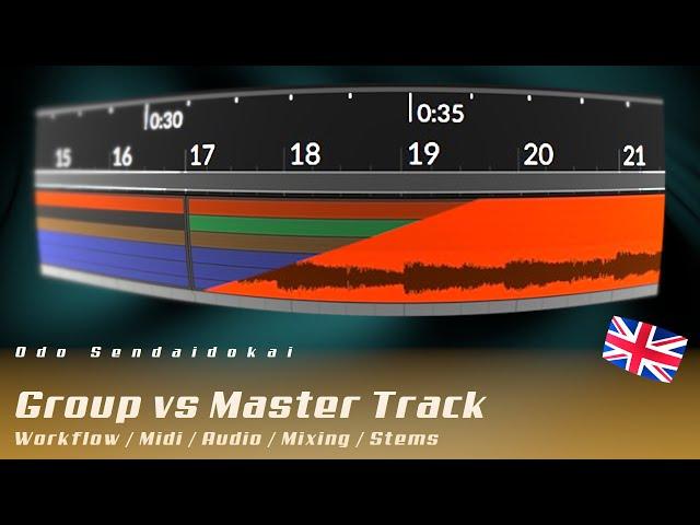 Group Track vs Master Track - getting the most out of it | english | Bitwig