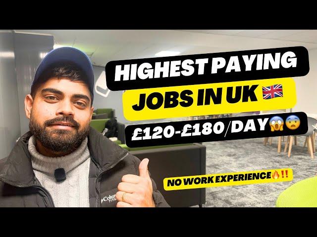 Highest Paying Part time Jobs in UK/International Student high paying jobs without Experience#uklife