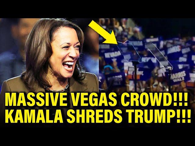 VP Harris Gives MASSIVE Vegas Speech EVISCERATING Trump