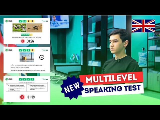 New Multilevel Speaking Test. Student: Hojiakbar #multilevel #speaking #test #newformat #2025 #cefr