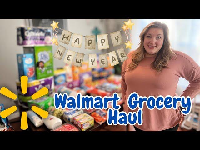 MY FIRST GROCERY HAUL OF 2025  | Walmart Grocery Haul with prices