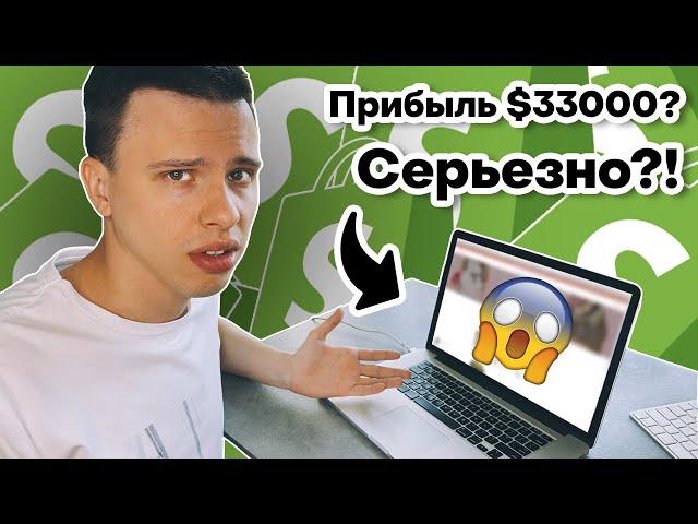   Как Выглядят Магазины с Прибылью $10000+ в Месяц | Shopify Дропшиппинг