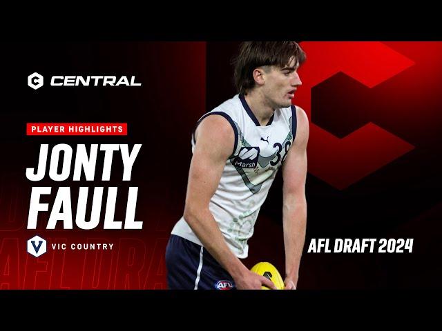 2024 AFL Draft - Jonty Faull Player Highlights