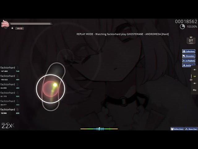 osu! ghostemane andromeda 4.64 dt