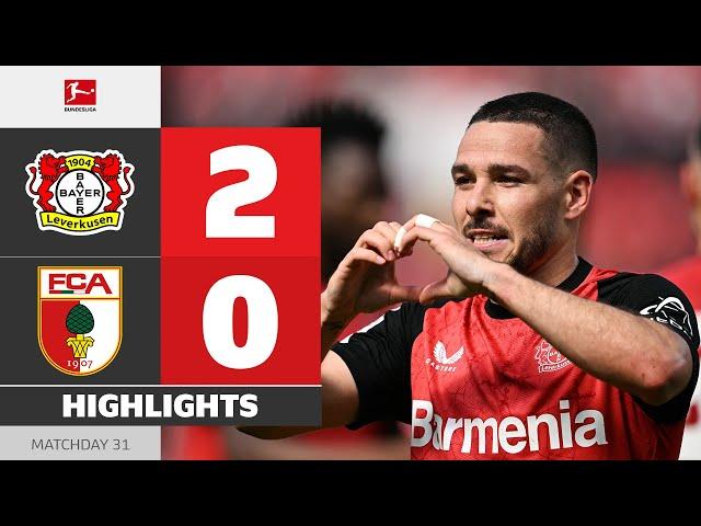 Title-Dream Lives On! | BAYER 04 LEVERKUSEN - FC AUGSBURG | Highlights | MD 31 – Bundesliga 2024/25