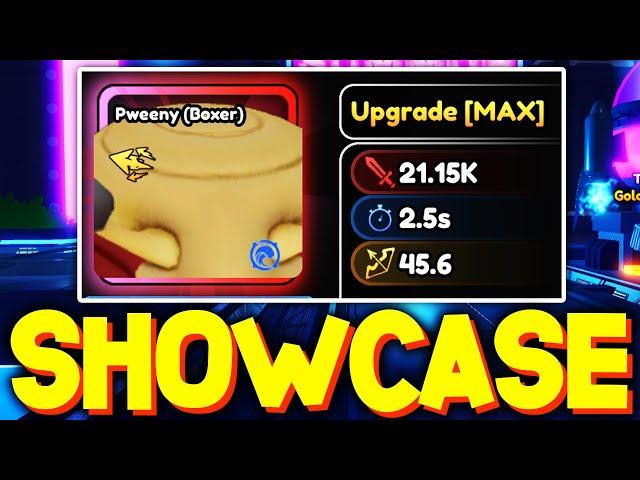 PWEENY EVOLVED SHOWCASE in ANIME VANGUARDS! ROBLOX