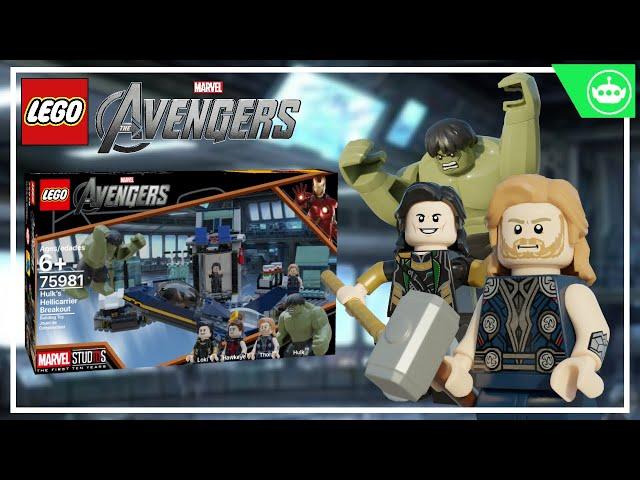 LEGO Marvel’s Avengers: Hulk’s Hellicarrier Breakout!