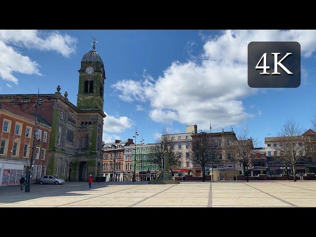 Derby - United Kingdom  (4K UHD) Walking Around The City