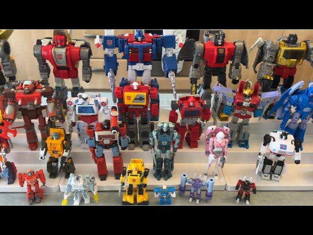 Huge transformers studio series 86 complete figure collection. The G1 original movie SS toys