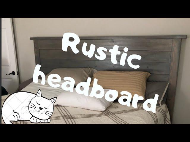 Farmhouse headboard