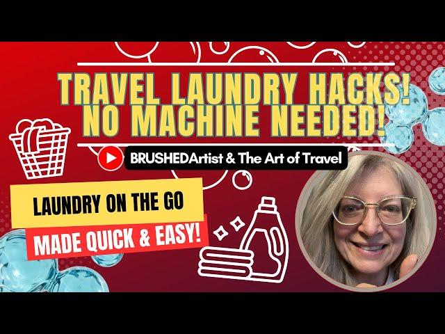  30-Minute Hotel Laundry Hack – Explore More, Pack Less! No Machine Needed! #carryononlytravel