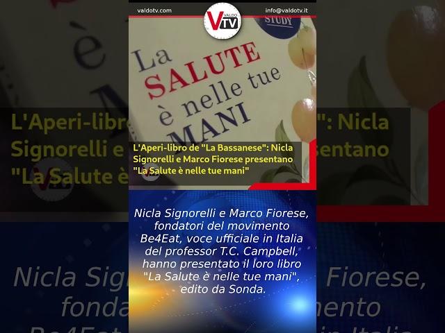 Aperi-libro: Nicla Signorelli e Marco Fiorese presentano "La Salute è nelle tue mani"