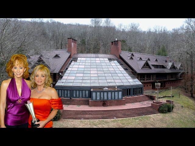 Abandoned Barbara Mandrell's Mansion (FULL TOUR!) | Found Indoor Gun Range, Neon Bar, Pool, Library