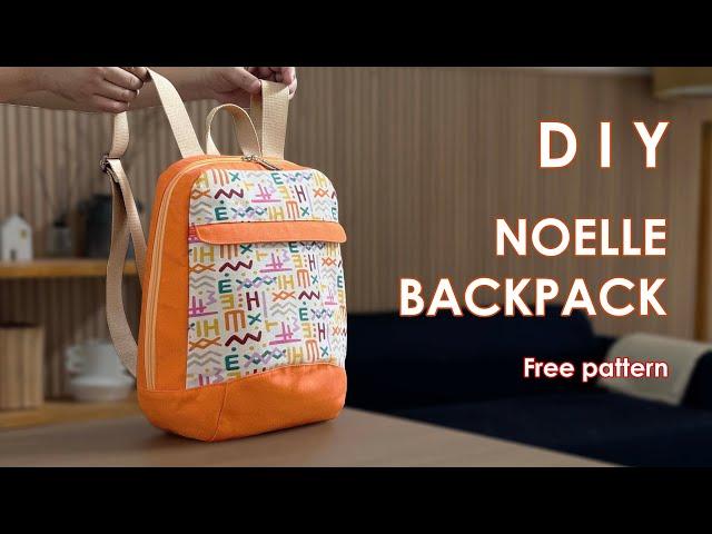 DIY Noelle Backpack - How to sew handmade rucksack