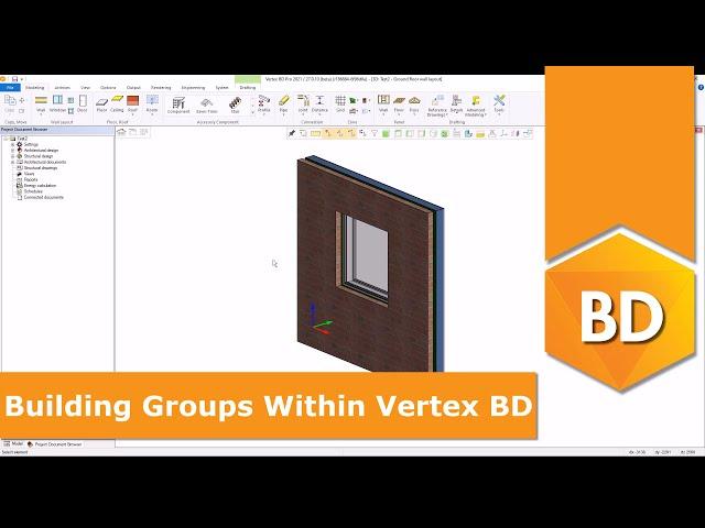 Building Groups Within Vertex BD