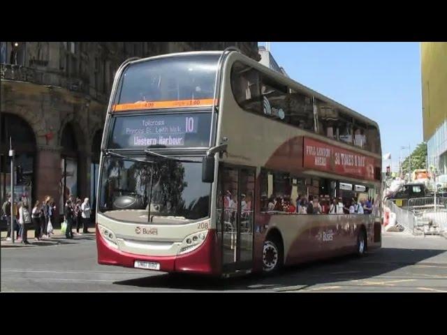 Buses Trains & Trams at Edinburgh - June 2016