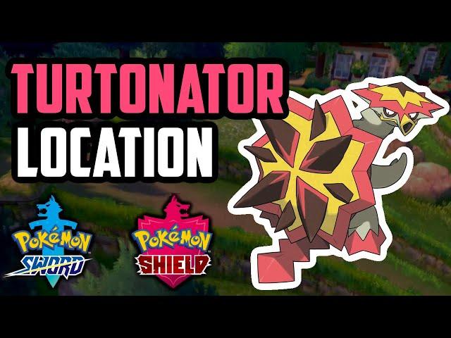 How to Catch Turtonator - Pokemon Sword & Shield