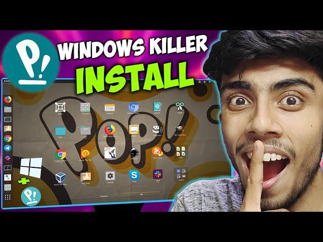 PoP OS Install! Dual Boot Windows & PoP OS Better Than Windows For Editing & Gaming Pop os 22.04