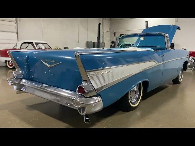 1957 Chevrolet Bel Air Convertible in Blue