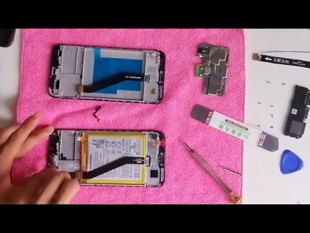 Huawei Y6 2018 (ATU-L22) LCD with Frame Replacement