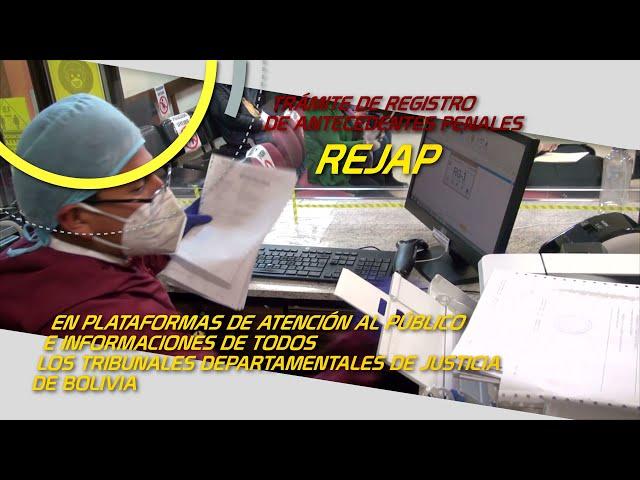 TUTORIAL REJAP REGISTRO JUDICIAL DE ANTECEDENTES PENALES