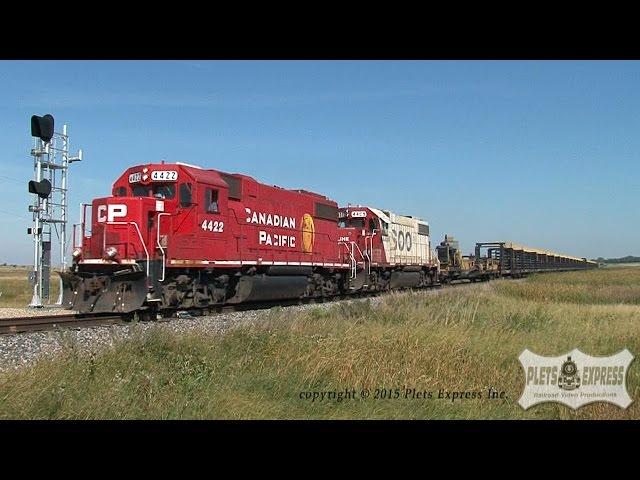 Bakken Oil Cans and Other Trains Across the North Dakota Prairie - Volume Two