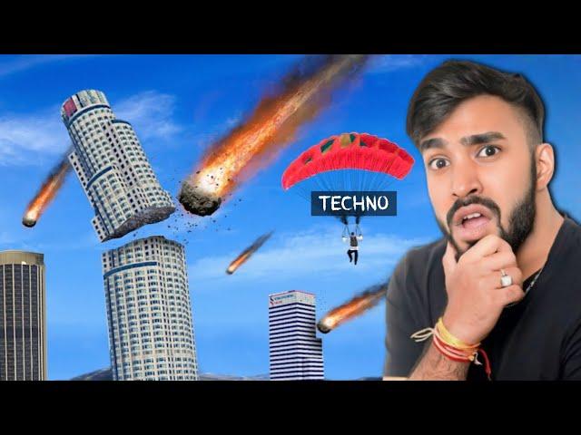 Destroying Full City With Super Powers | TECHNO GAMERZ