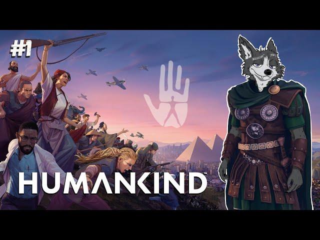 ЭПОХА НЕОЛИТА! СКИТАНИЯ ПО МИРУ  HUMANKIND #1  ПРОХОЖДЕНИЕ