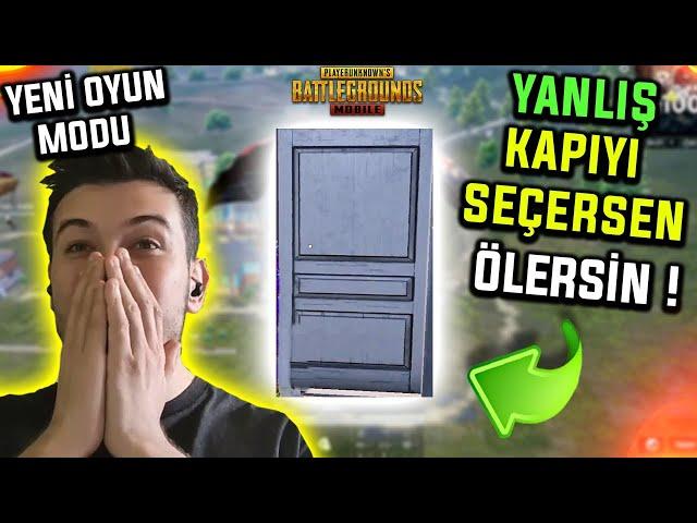 YANLIŞ KAPIYI SEÇERSEN ÖLERSİN ! YENİ OYUN MODU - PUBG Mobile Ödüllü Yarışma